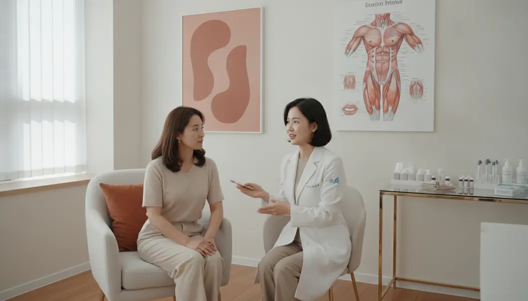 韩国正规医美诊所面诊与精细化术后护理，确保唇部玻尿酸安全与持久效果