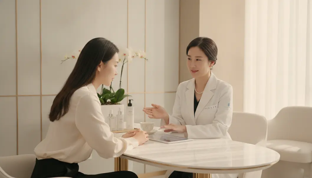 术后科学补水防晒与定期的皮肤科联合维养,是保持热玛吉长久年轻轮廓的关键。