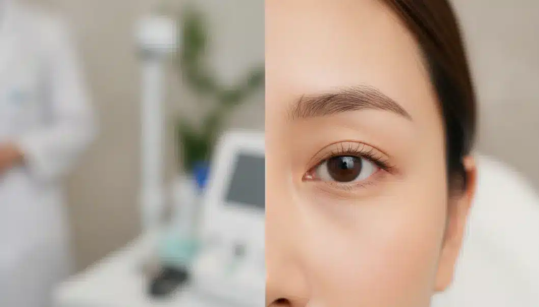 提眉术通过精准切除多余松弛皮肤,重塑自然年轻的眉眼轮廓