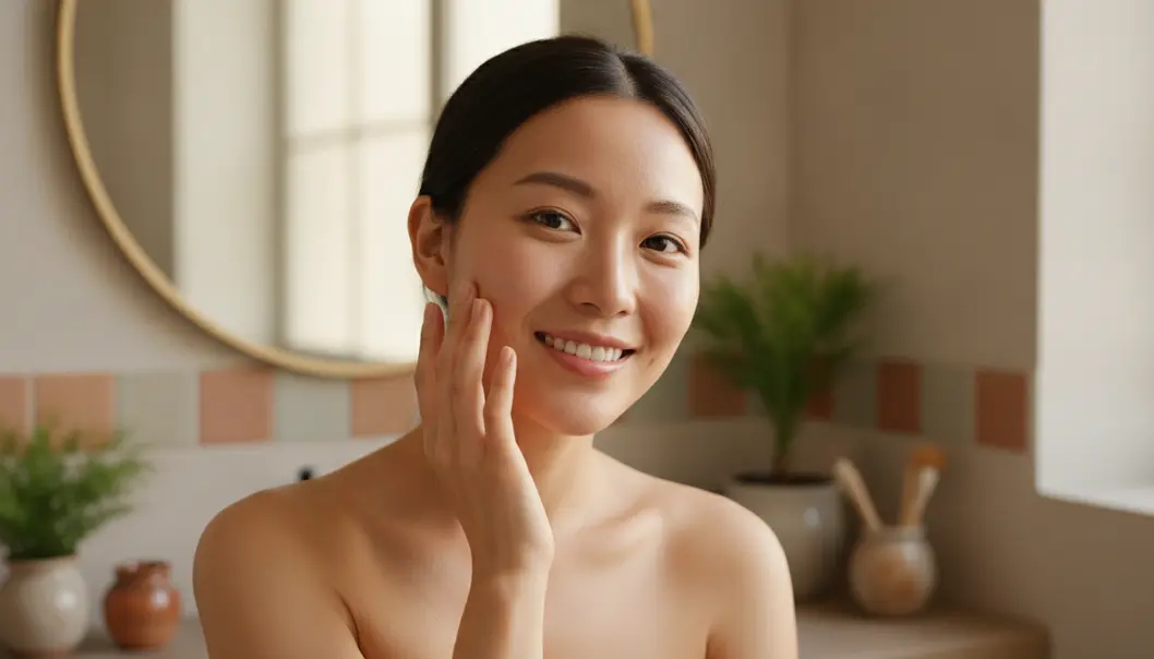 完成规范FOXc Peel疗程与修护后,肌肤恢复通透光泽与健康水油平衡