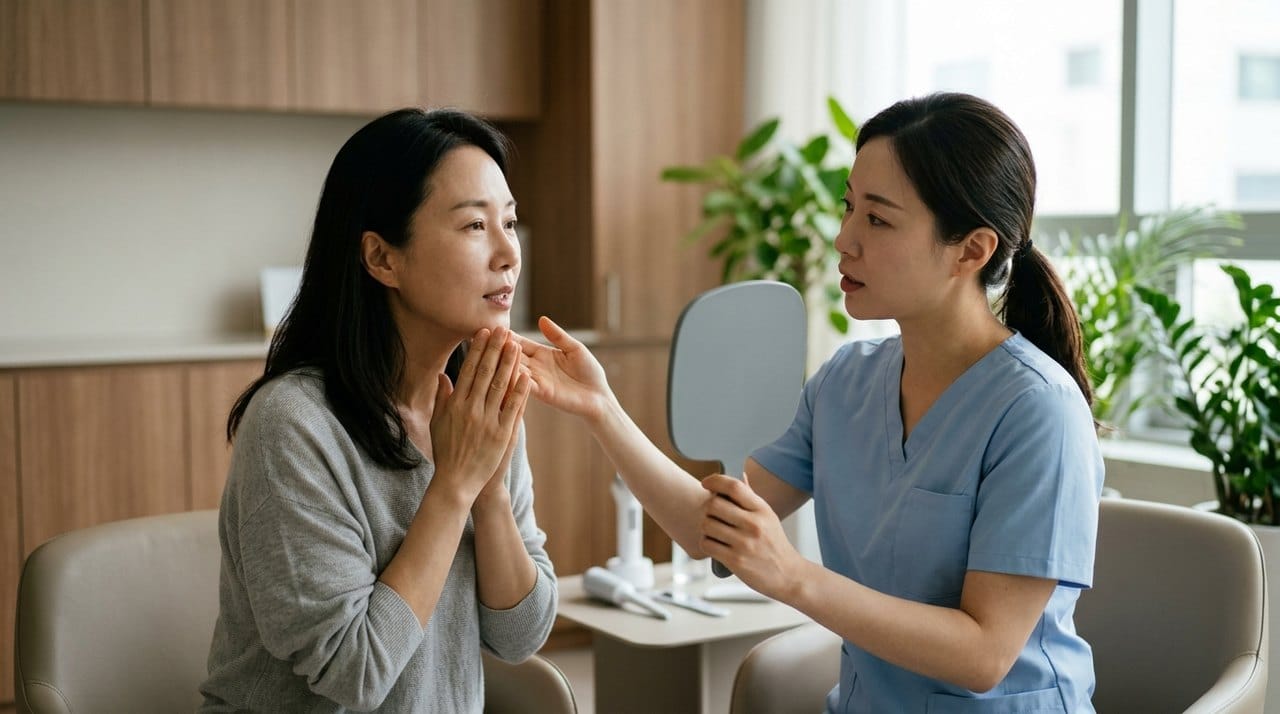露龈笑瘦脸针 副作用与护理 韩国正规皮肤科专业医师一对一面诊与皮肤检测