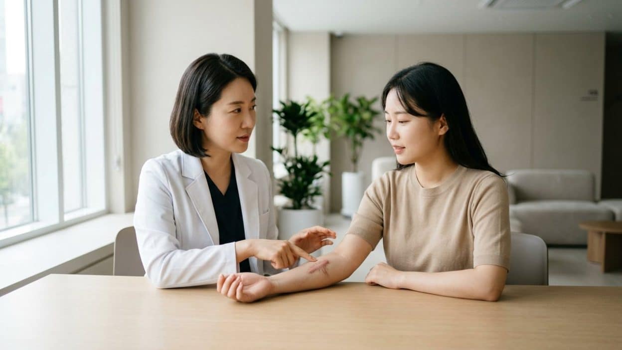 瘢痕疙瘩治疗 费用因素 — 韩国瘢痕疙瘩治疗费用因素完整指南 (photo)