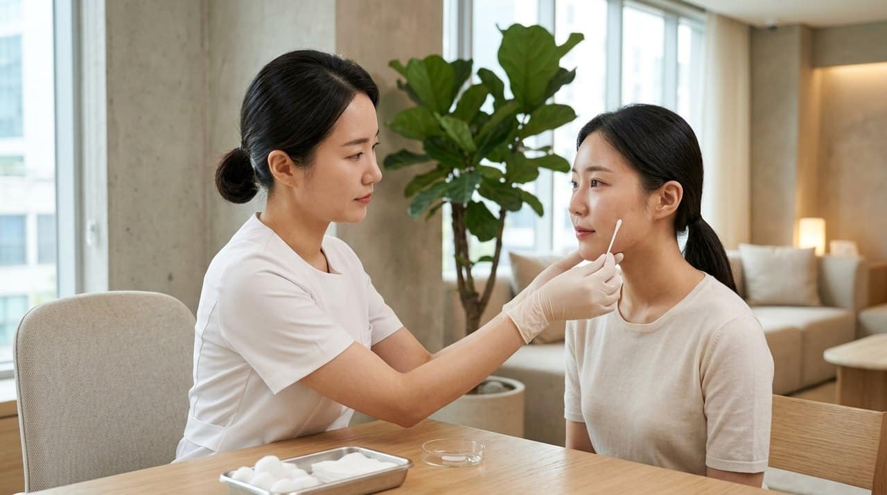 韩国果酸换肤 韩国正规皮肤科专业医师一对一面诊与皮肤检测