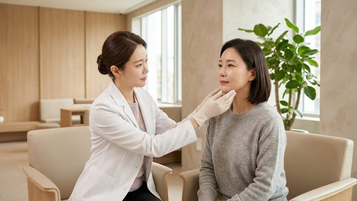 韩国双下巴溶脂针 — 韩国双下巴溶脂针改善轮廓 疗程次数与恢复 (photo)