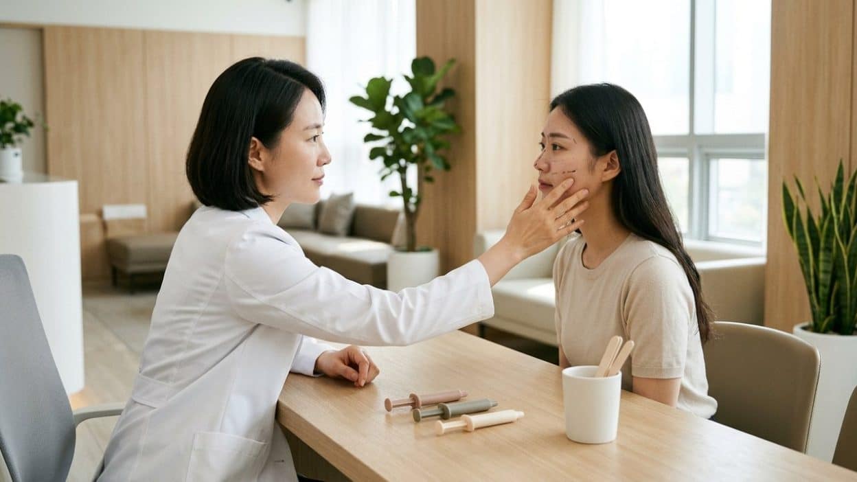 韩国少女针维持时间 — 韩国少女针填充与胶原刺激 效果维持时间对比 (photo)