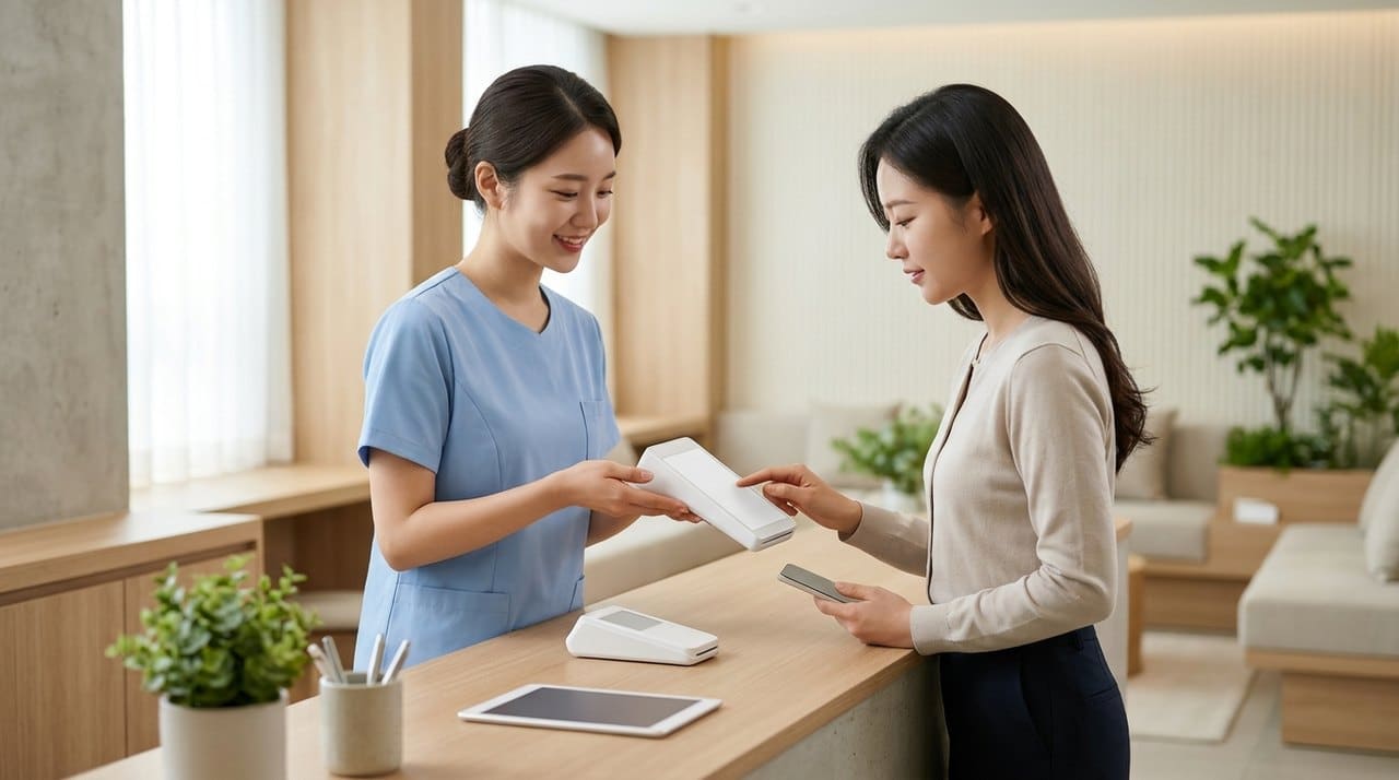 韩国医美支付宝支付 韩国正规皮肤科专业医师一对一面诊与皮肤检测