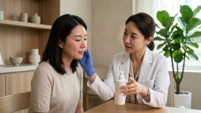玫瑰痤疮泛红治疗 副作用与护理 — 韩国玫瑰痤疮泛红治疗副作用与护理完整指南 (photo)